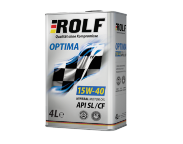 Моторное масло Optima 15W-40 4л ROLF ROLF 322237