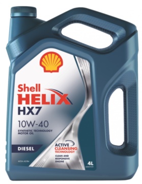 Моторное масло HELIX DIESEL HX 7 10W-40 1л SHELL SHELL 550046373
