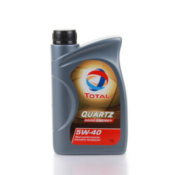 Полусинтетическое моторное масло Quartz 7000 ENERGY 5W-40 1л Total Total 201535