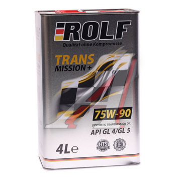 Трансмиссионное масло Transmission plus SAE 75W-90 API GL-4/5 ROLF ROLF 322283