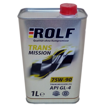 Трансмиссионное масло Transmission SAE 75W-90, API GL-4 ROLF ROLF 322308