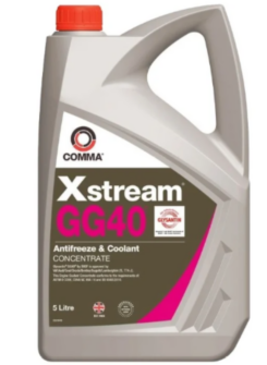 Охлаждающая жидкость Xstream GG40 5л Comma COMMA XSGG405L